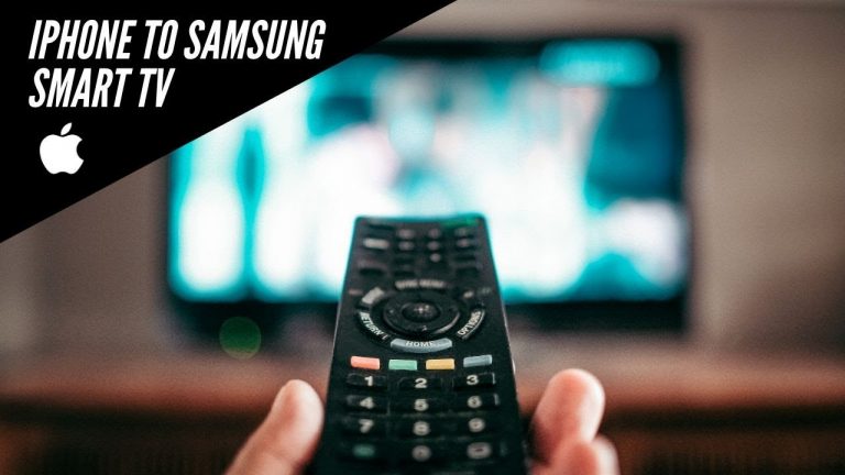 How to Connect Iphone to Samsung Smart Tv Bluetooth