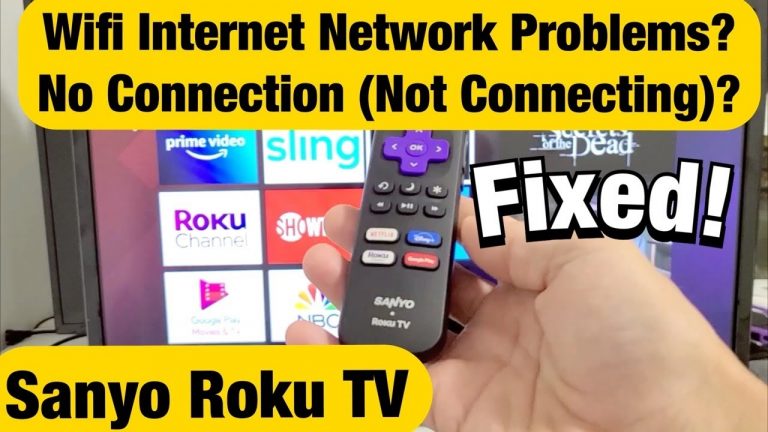 How to Connect Sanyo Smart Tv to Internet